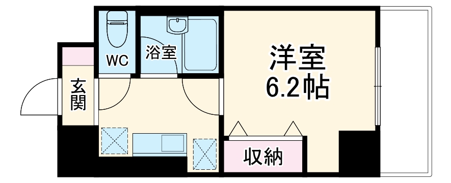 フィール大須の間取り