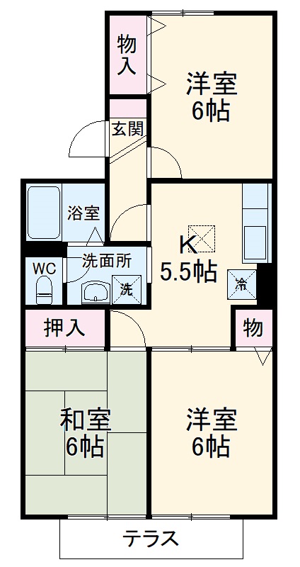 あすなろの間取り