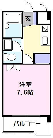 メゾン朋友の間取り