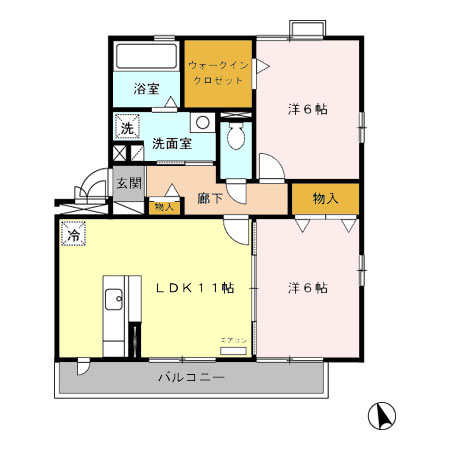 2/30 間取