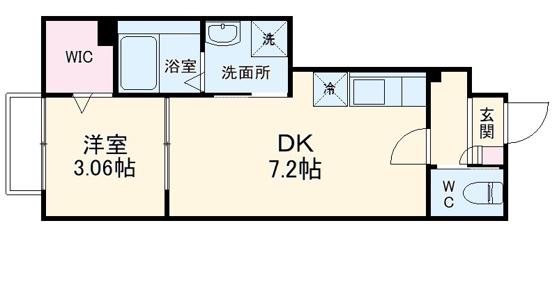 AJ都賀の間取り