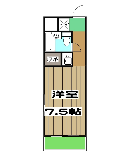 ドミール大文字の間取り