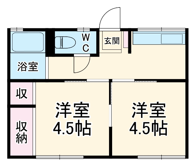 セイワBの間取り