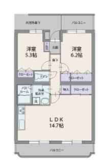 エル・パラシオの間取り