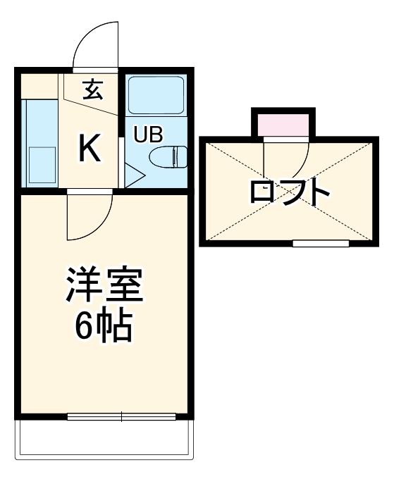 モナークハイムの間取り