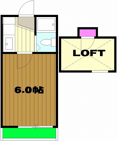 モナークハイムの間取り