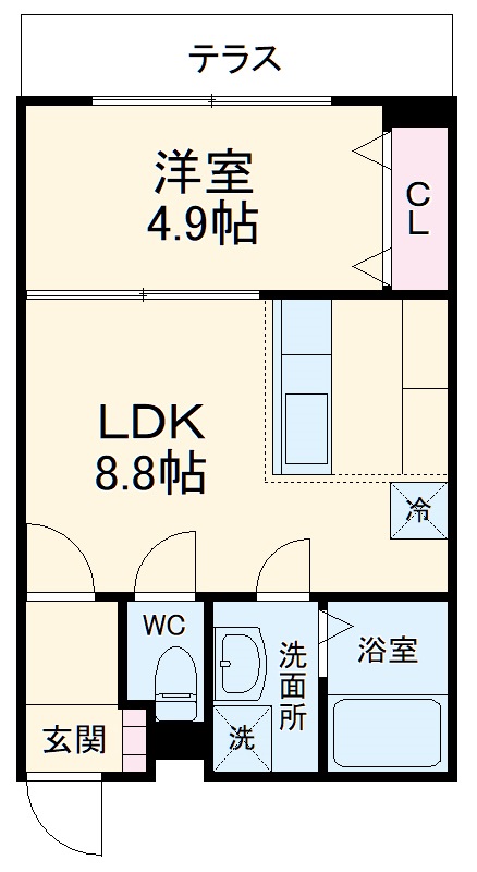 アルドゥール上永谷壱番館の間取り