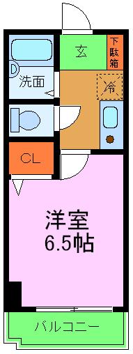 エフォール・ナガイの間取り
