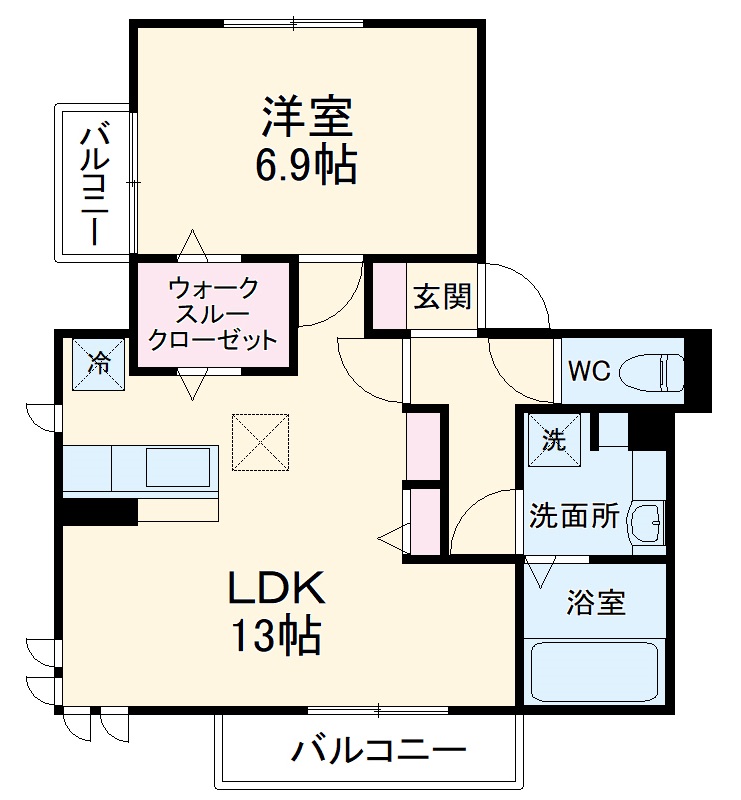 LAPIS上星川の間取り