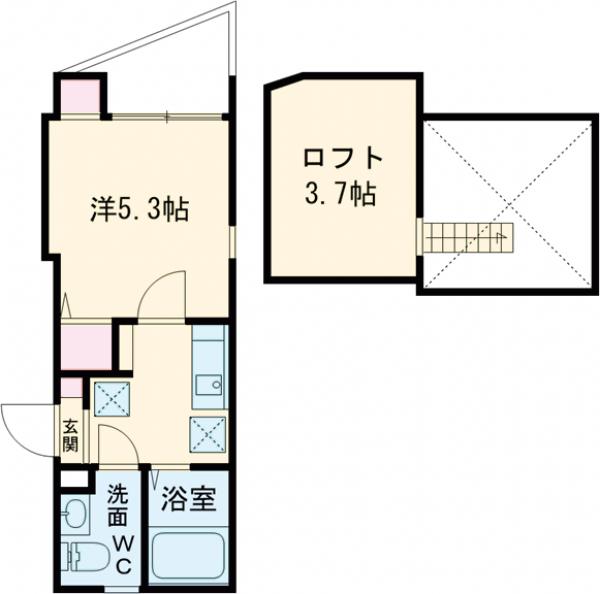 リベルタ平井の間取り