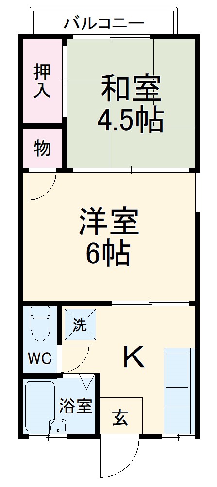 ハイムサチの間取り