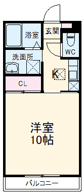 グレースホタルの間取り