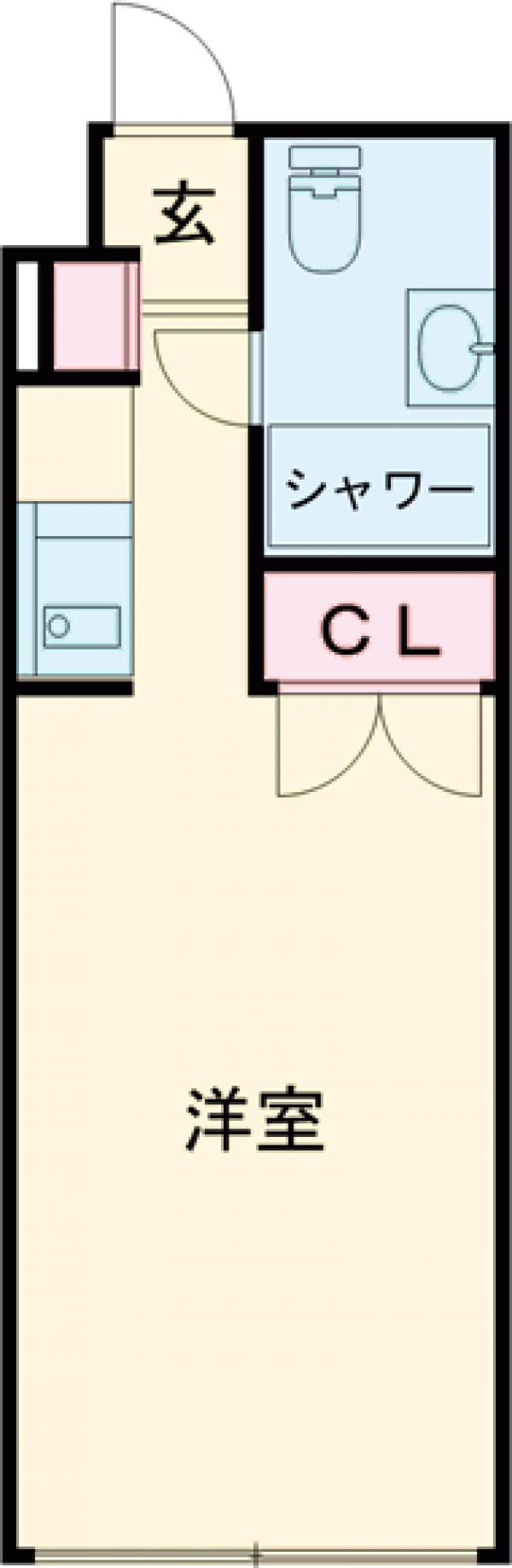 プロス世田谷の間取り