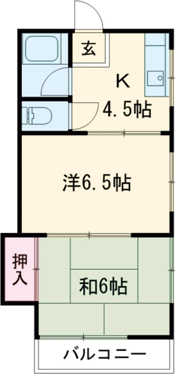 グリーンハイムの間取り