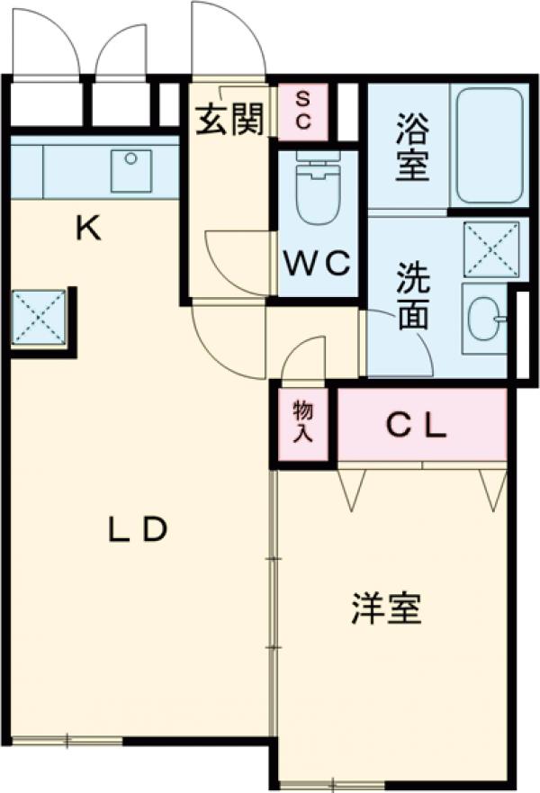 PASEO渋谷幡ヶ谷の間取り