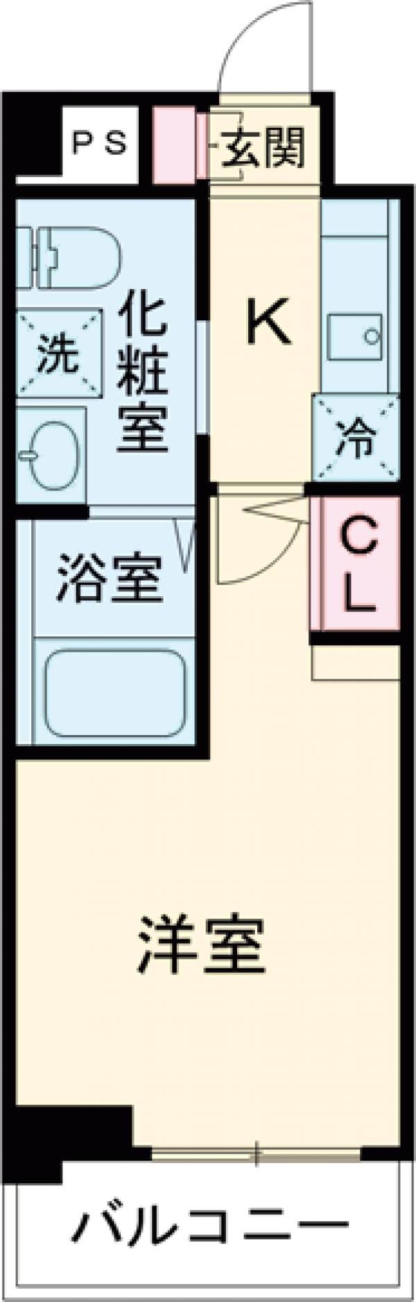 高砂の完工年月(2022年2月)築の賃貸マンションの間取り