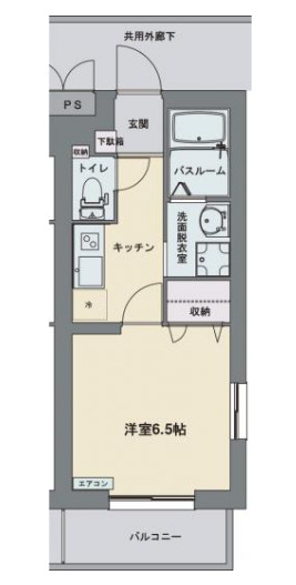 ファーストパーシモンの間取り