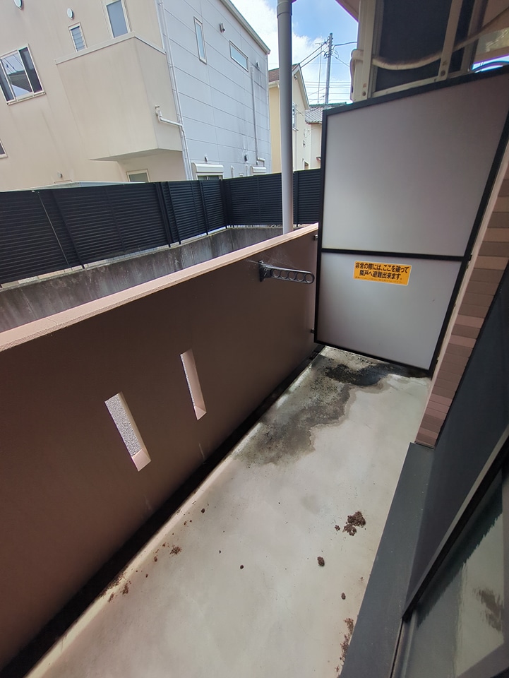 12/23 バルコニー