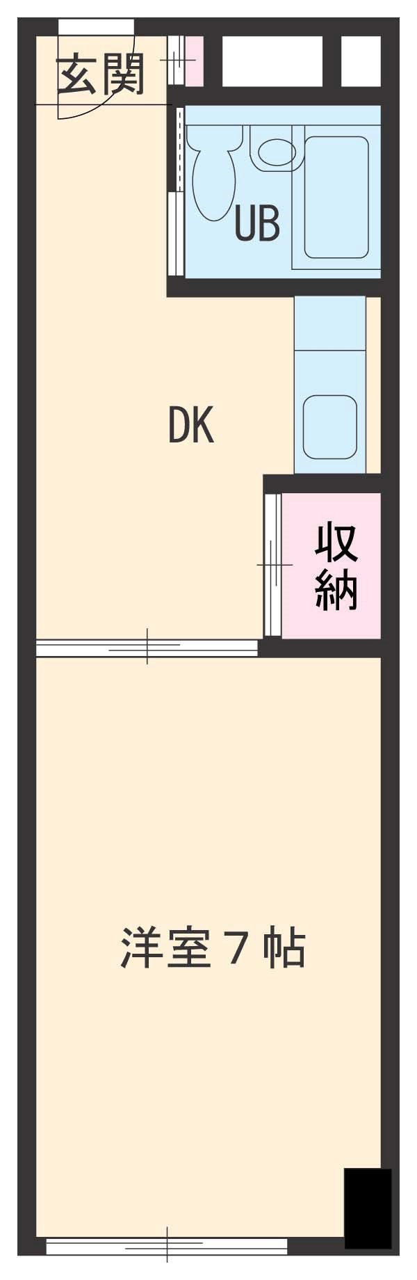 ハイツ浅井の間取り