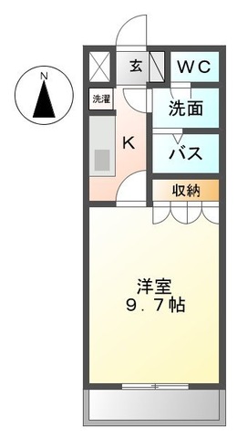 ブライトAの間取り