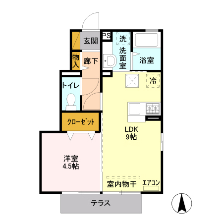 エトワール・ベガの間取り