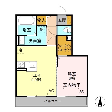 ヴィーナスヴィレッジの間取り