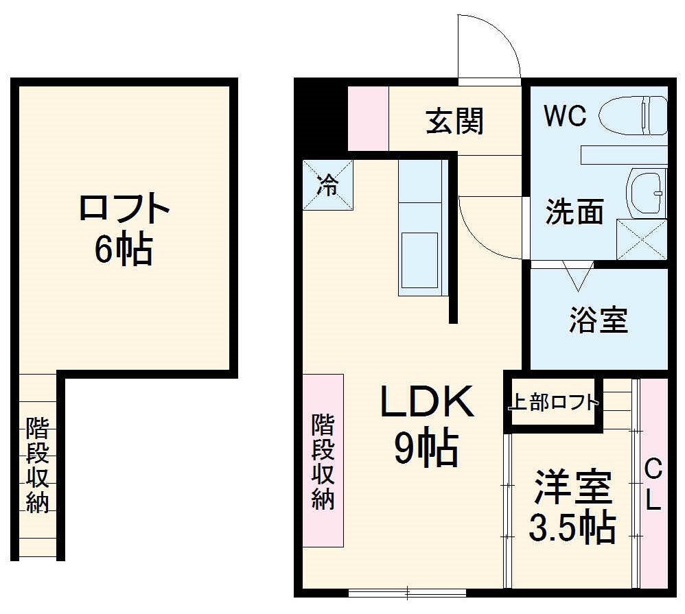 下川原ventiの間取り