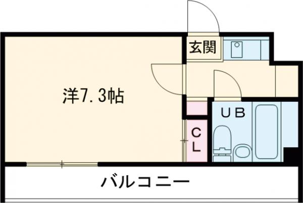 スワースモアSの間取り