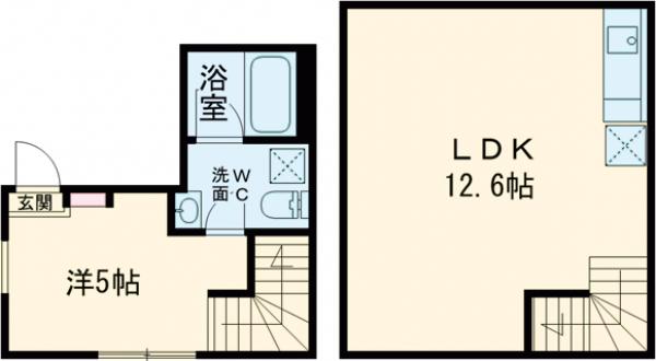 HJ PLACE百人町の間取り
