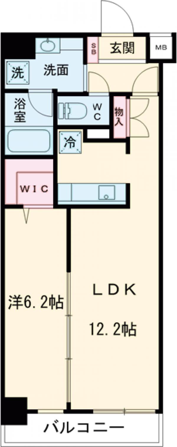 SASAZUKA TODAYの間取り
