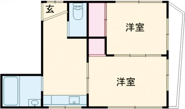 鈴木第一ビルの間取り