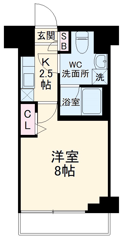 HY’s武蔵小杉の間取り