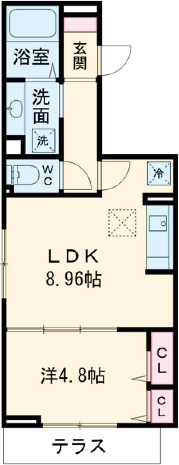 アンジュール練馬の間取り