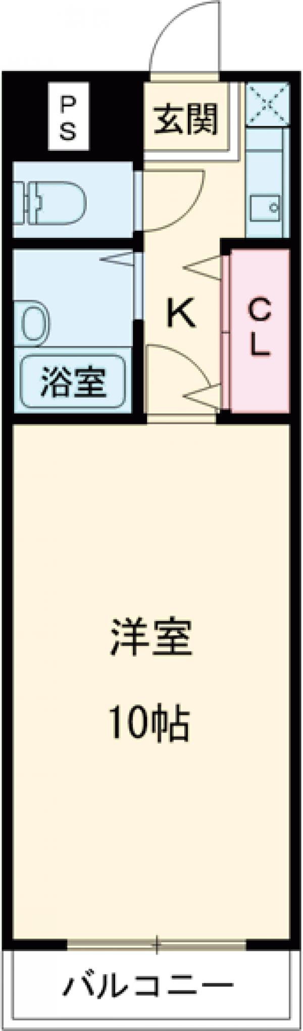 アイレックス南天神の間取り