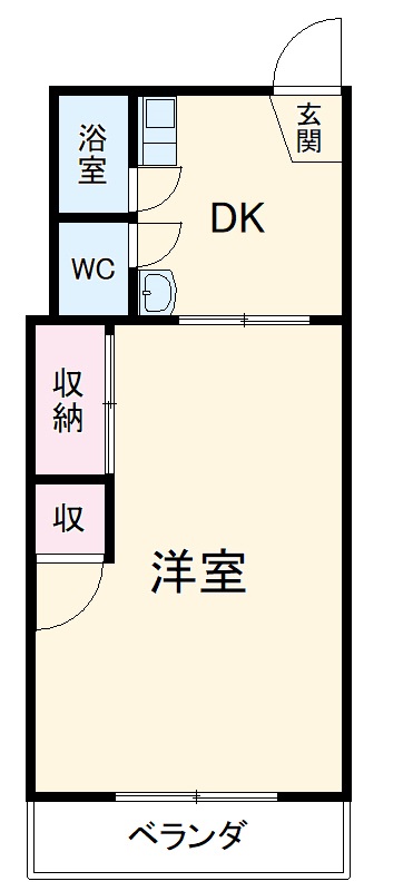 東洋アパートの間取り