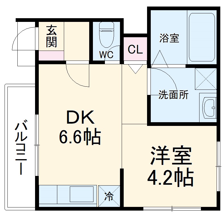 ひまわり荘の間取り