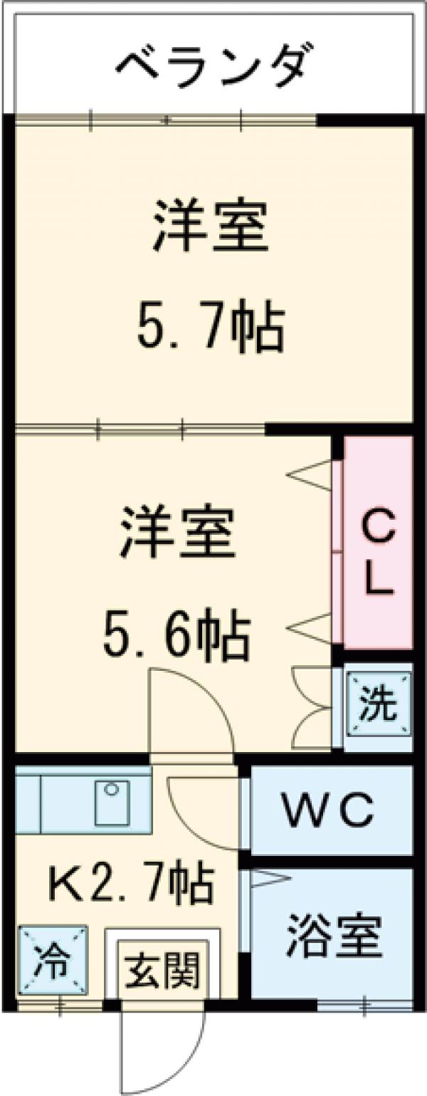 第3ヒルズハウスの間取り