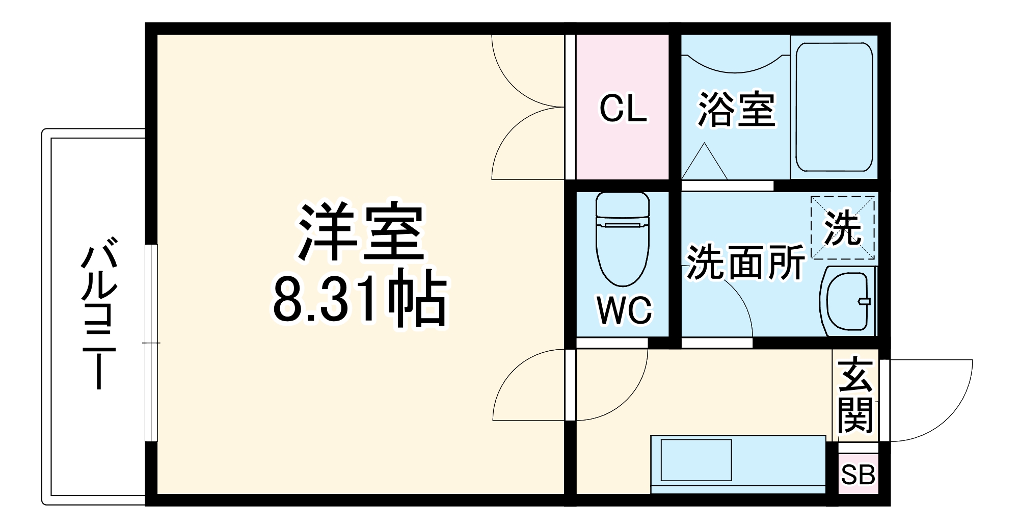 サンメゾン東岩槻の間取り