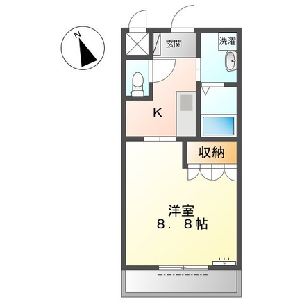 サンパレスⅥの間取り