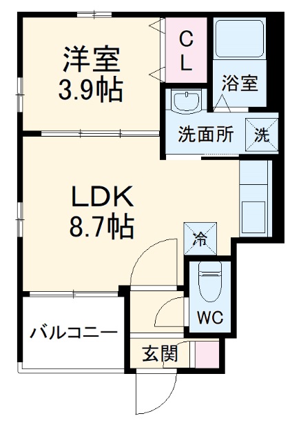 Cherim桜本町の間取り