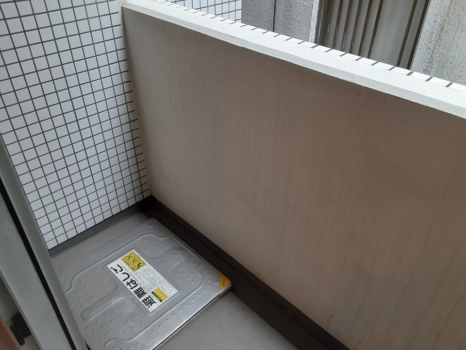 12/30 バルコニー