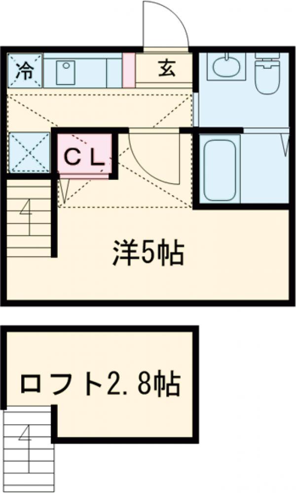 ユーリス八王子の間取り