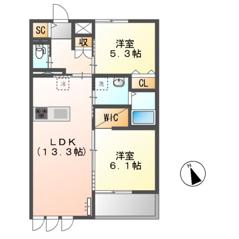 スタージェネラルの間取り