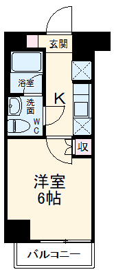 SQUARE CITY TSURUMI RIVERSIDEの間取り
