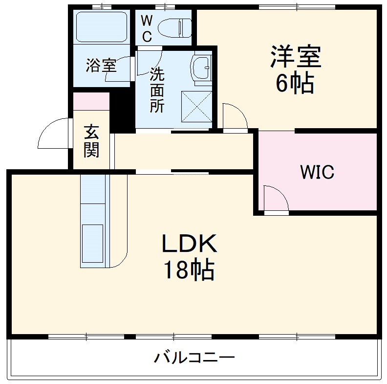 アールベロの間取り
