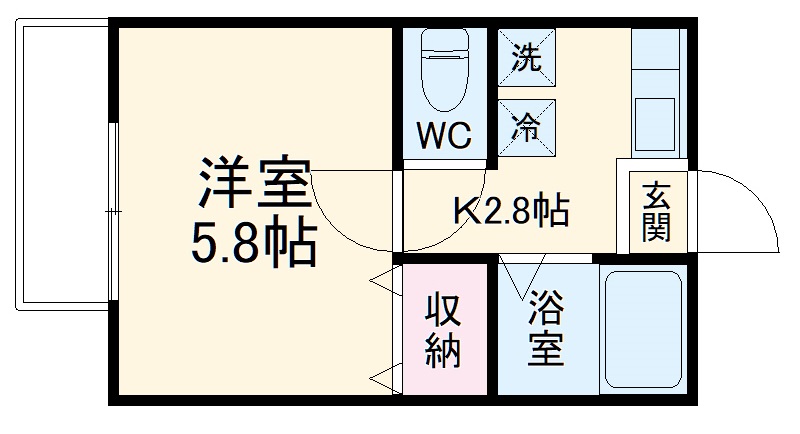 グリーンヒル弐番館の間取り