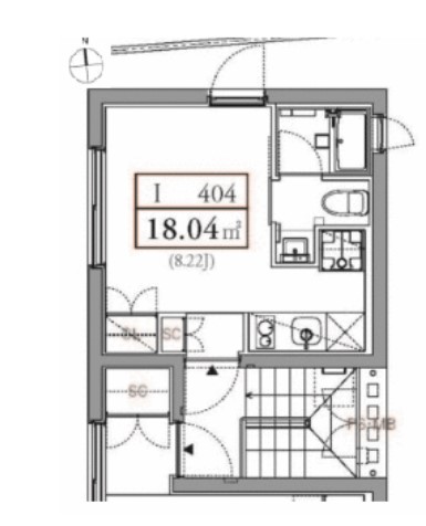 ミレドゥーエ三軒茶屋の間取り