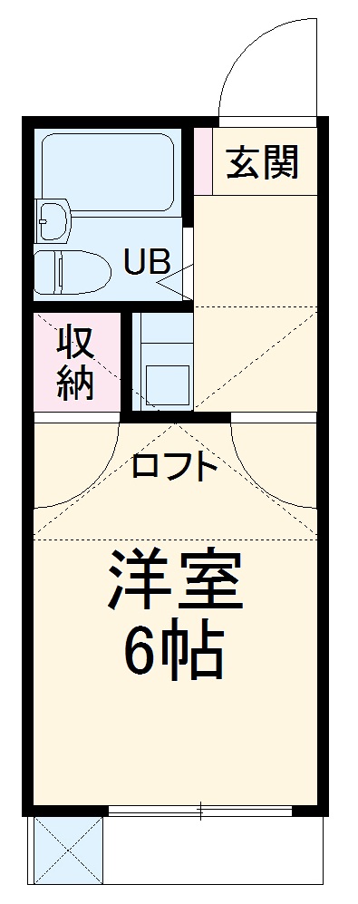 カーサ宮前の間取り