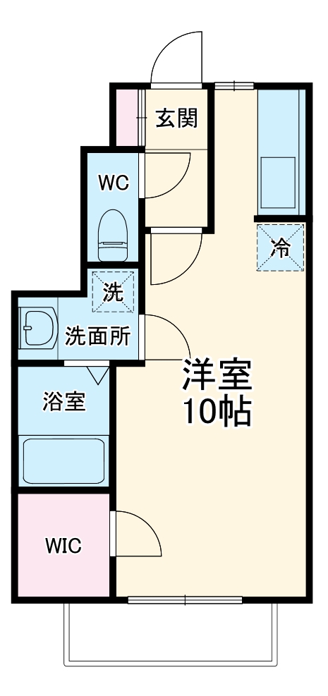 パストラルの間取り