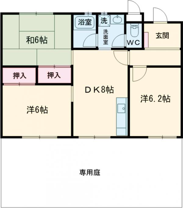 クリスタルハイツ町田IIの間取り